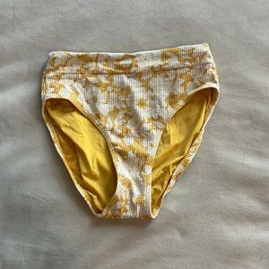 High waisted bikini bottom